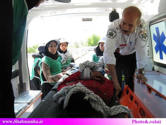 گزارش تصویری/ رزمایش  امداد و نجات گردان کوثر در همدان