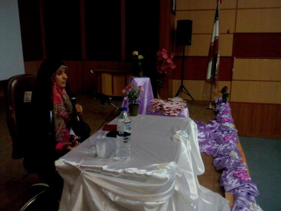 جشن روز دختر و  مراسم گوهر علم و عفاف  در همدان 
