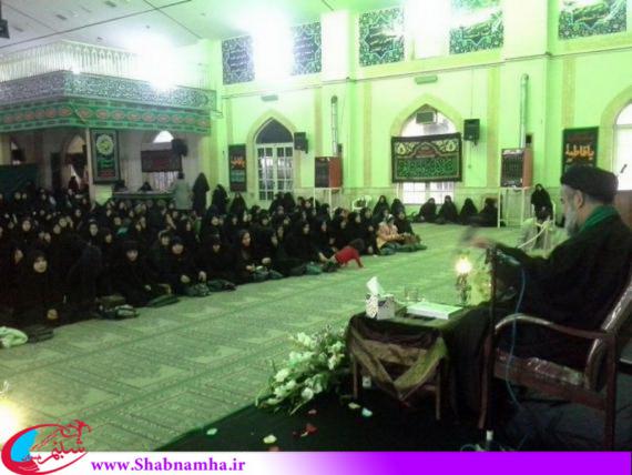 گزارش تصویری/ مراسم سوگواری مادر سادات در همدان 