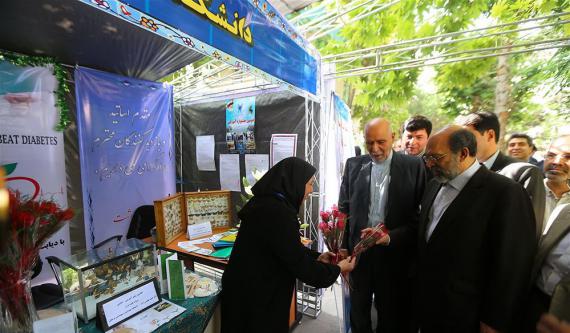 گزارش تصویری/بازدید رییس دانشگاه آزاد اسلامی از بیمارستان بوعلی