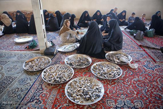 مراسم افطاری,حسینیه امام خمینی(ره),همدان,shabnamha.ir,شبنم همدان,afkl ih,شبنم ها