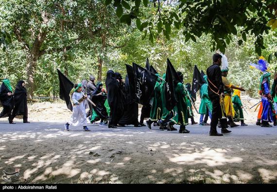 کاروان امام حسین(ع),ورود نمادین به کربلا,shabnamha.ir,شبنم همدان,afkl ih,شبنم ها