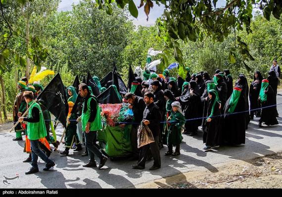 کاروان امام حسین(ع),ورود نمادین به کربلا,shabnamha.ir,شبنم همدان,afkl ih,شبنم ها