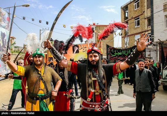 کاروان امام حسین(ع),ورود نمادین به کربلا,shabnamha.ir,شبنم همدان,afkl ih,شبنم ها