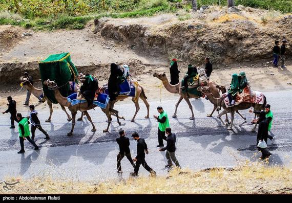 کاروان امام حسین(ع),ورود نمادین به کربلا,shabnamha.ir,شبنم همدان,afkl ih,شبنم ها