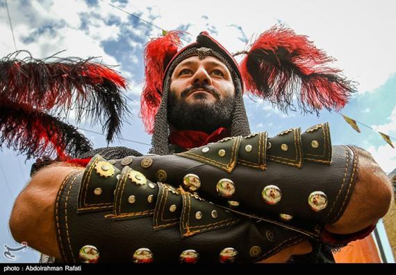 کاروان امام حسین(ع),ورود نمادین به کربلا,shabnamha.ir,شبنم همدان,afkl ih,شبنم ها