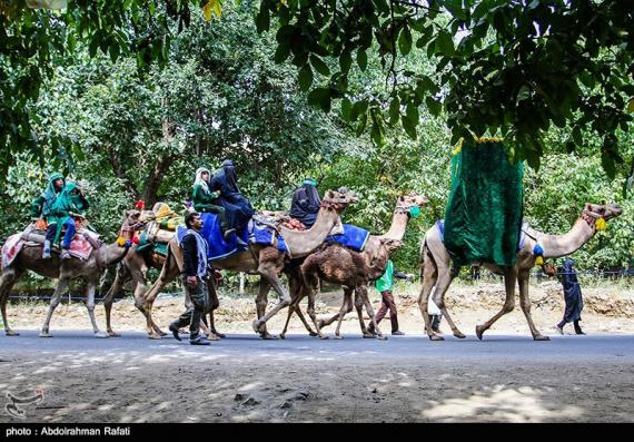 کاروان امام حسین(ع),ورود نمادین به کربلا,shabnamha.ir,شبنم همدان,afkl ih,شبنم ها