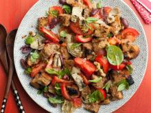 طرز تهیه سالاد ایتالیایی با مرغ