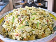 طرز تهیه سالاد تخم مرغ