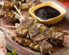 طرز تهیه کباب سیخی با سس خردل 