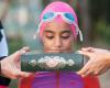 (تصاویر) رکوردشکنی دخترایرانی در دریای خزر 