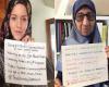 اعتراض توئیتری زنان مسلمان به نخست وزیر انگلیس 